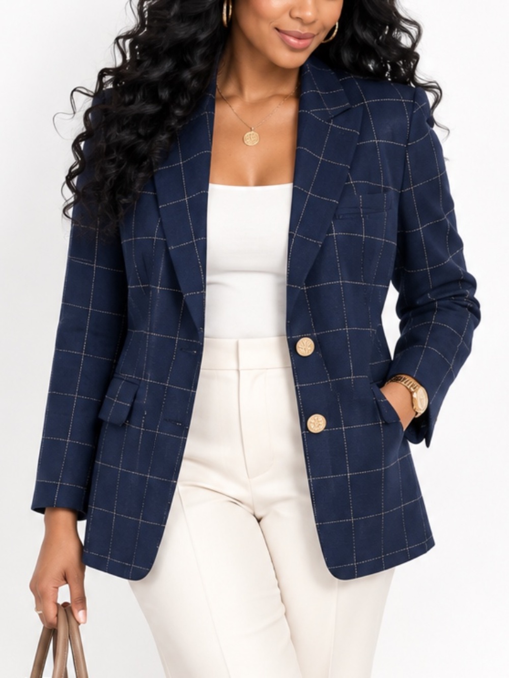 Stylish Draper James Blazer Size Large